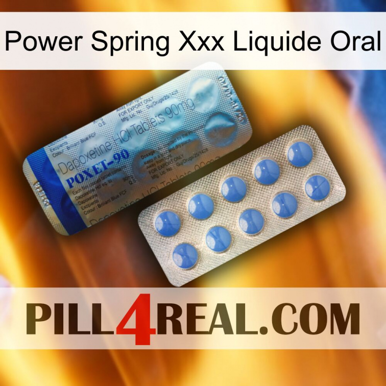 Power Spring Xxx Oral Liquid 40
